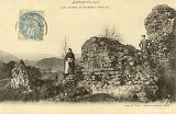 Arches. - Les Ruines du Château d'Arches